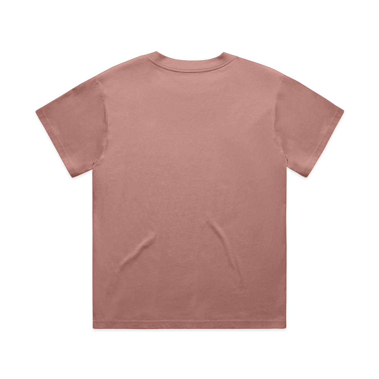 Tシャツ・カットソー DIAGONAL : 24FW / WOOL BASIC TEE (3COLORS) 4006_MARTINA_TEE_HAZY_PINK_BAC