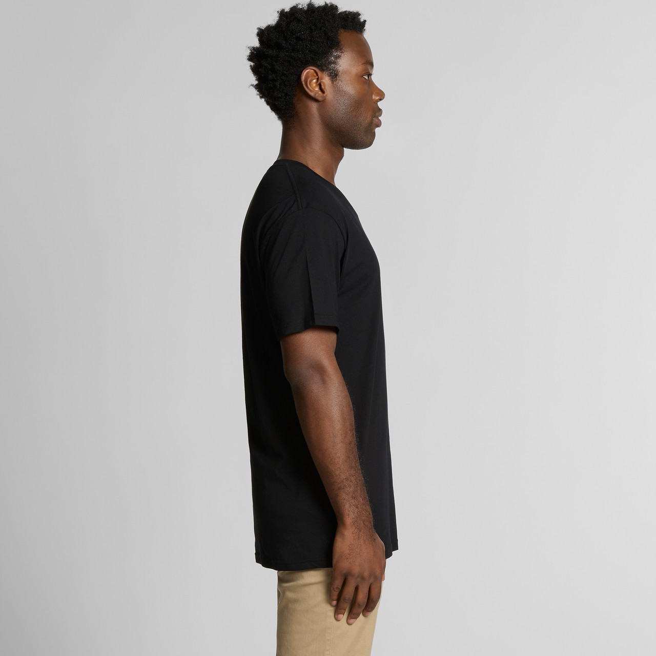 Staple V Neck Tee | 5001V view 4