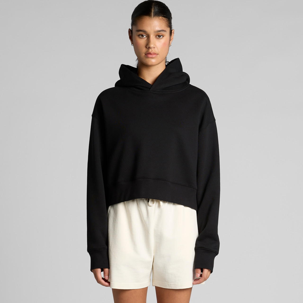 トップス archive agnes b. Ninja Short Hoodies 4168_WOS_RELAX_CROP_HOOD_MAIN_