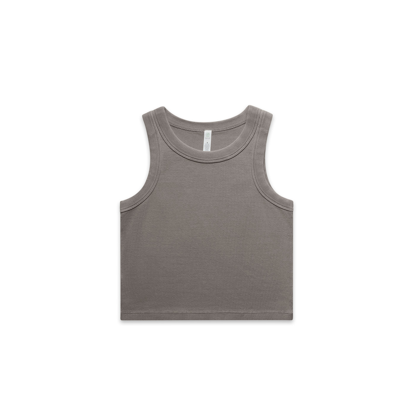 AS Colour 4035 Wo's Faded Organic Rib Crop Tank