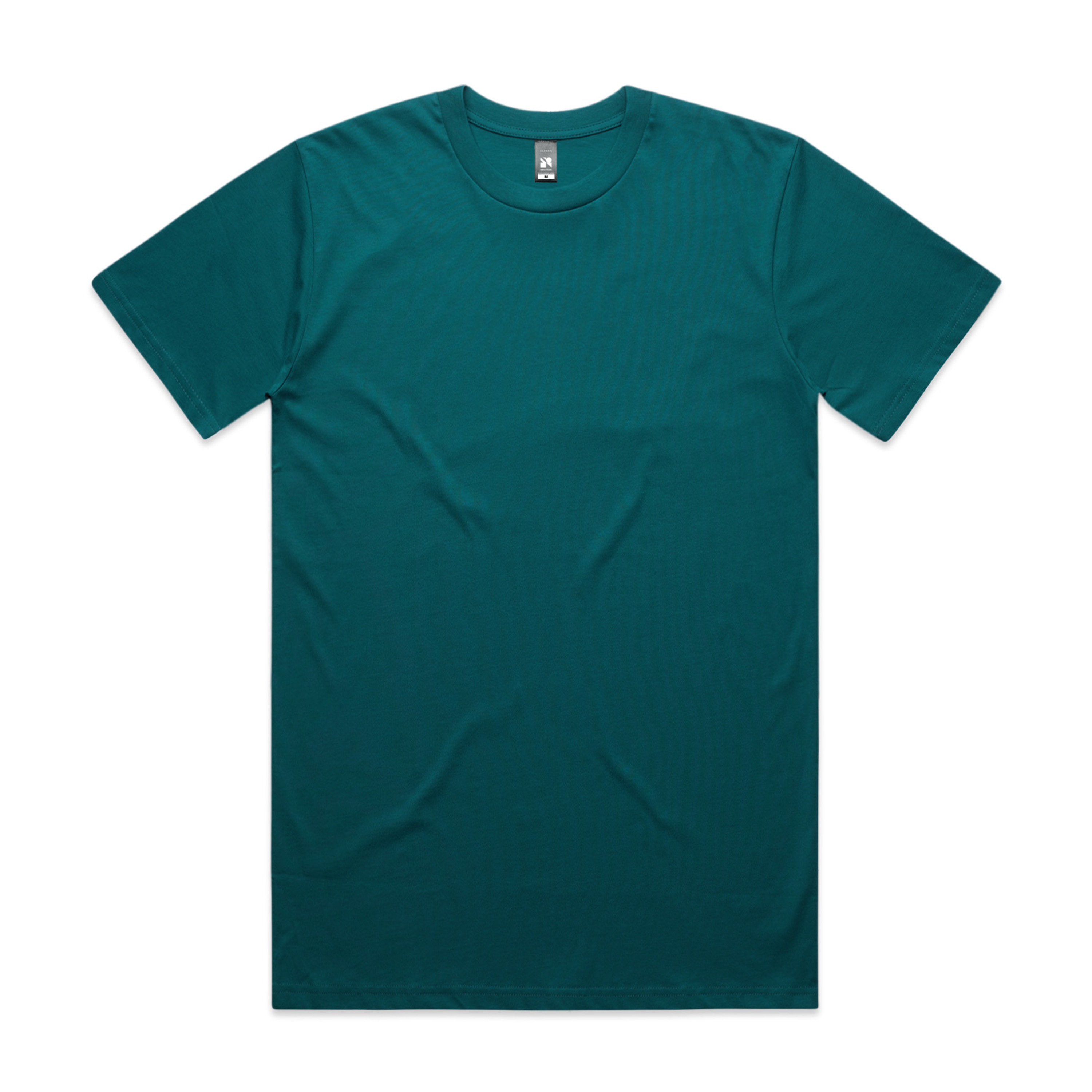 Men's Regular Guy Classic T-shirt, 4XL Teal Blue