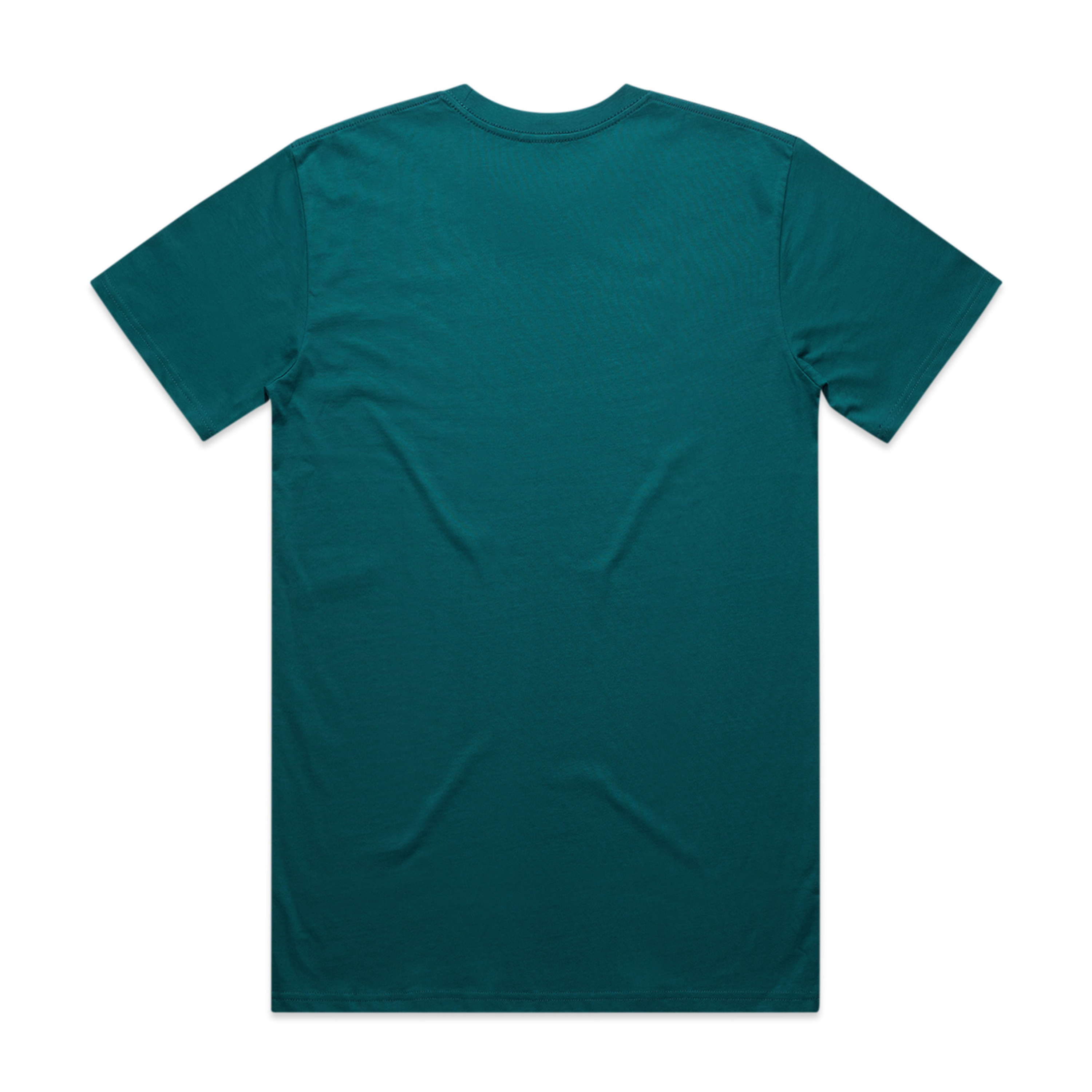 blank green t shirt back