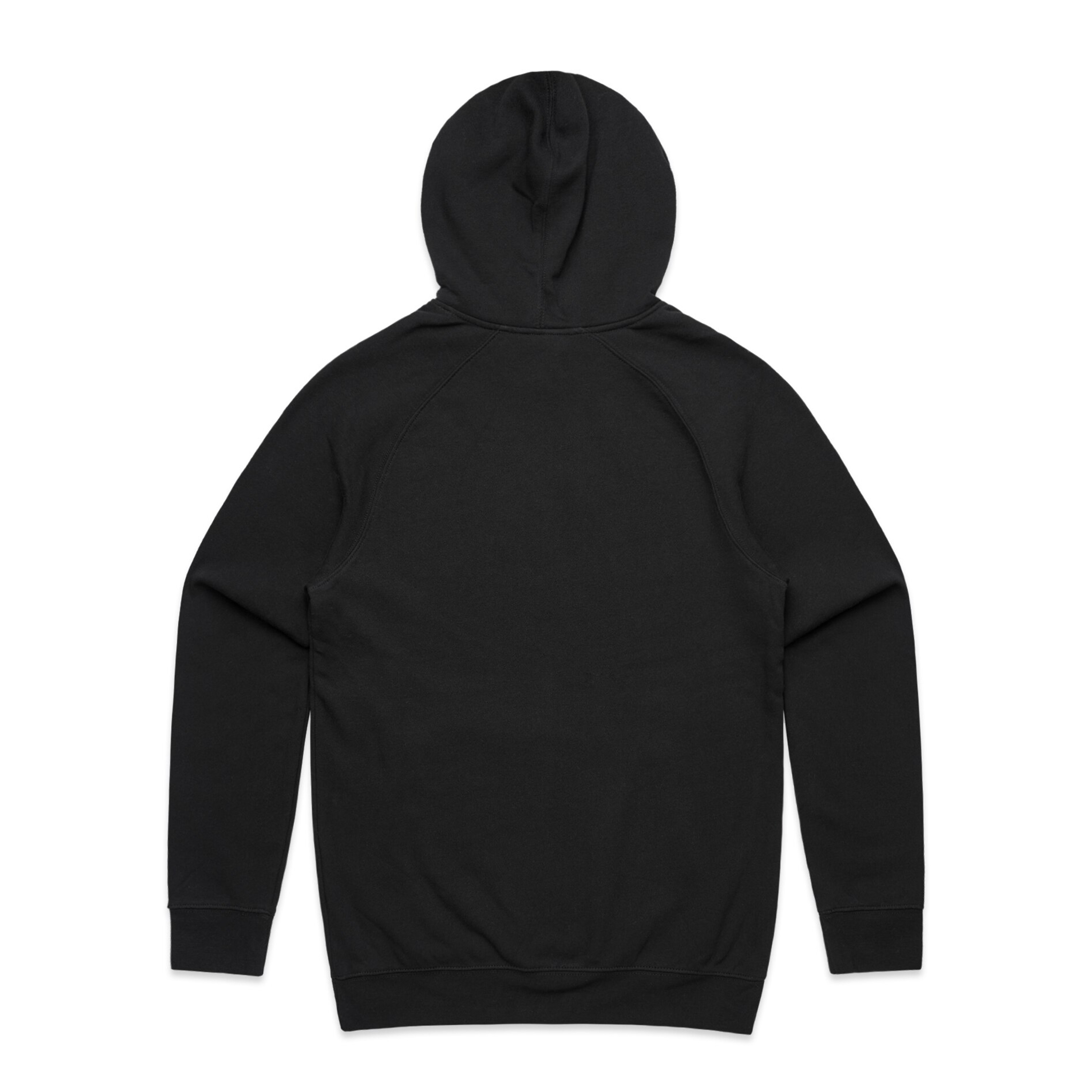 Sleeve Panel-detail Hoodie - Black - Men