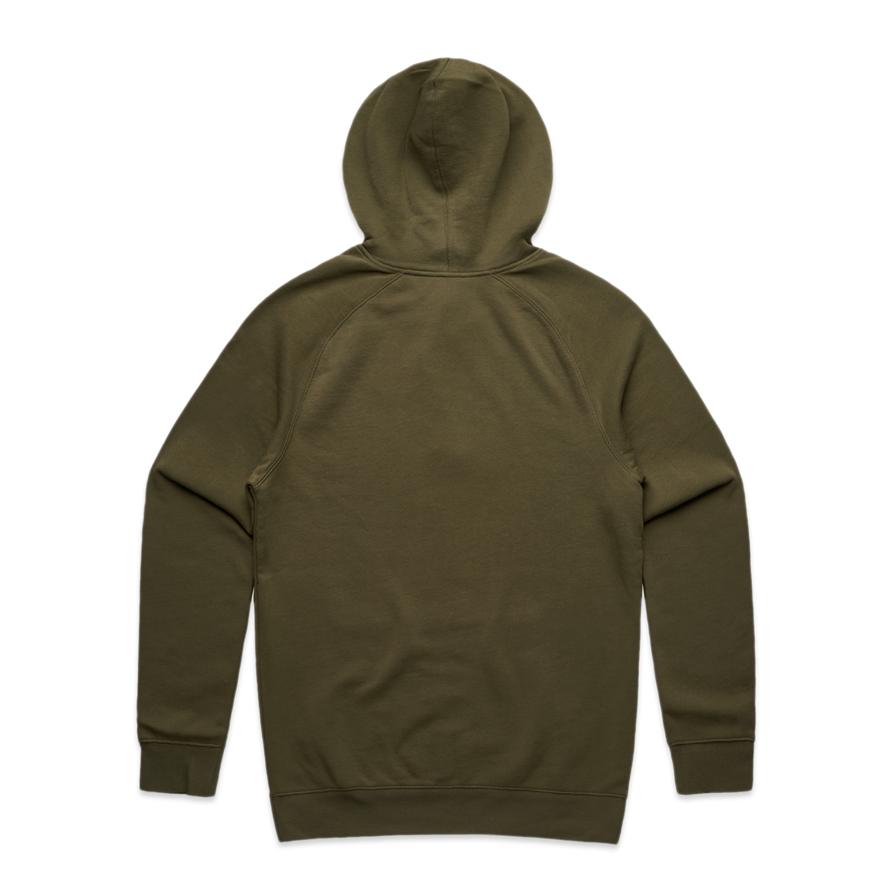 As Colour Mens Heavy Hoodie in Grey