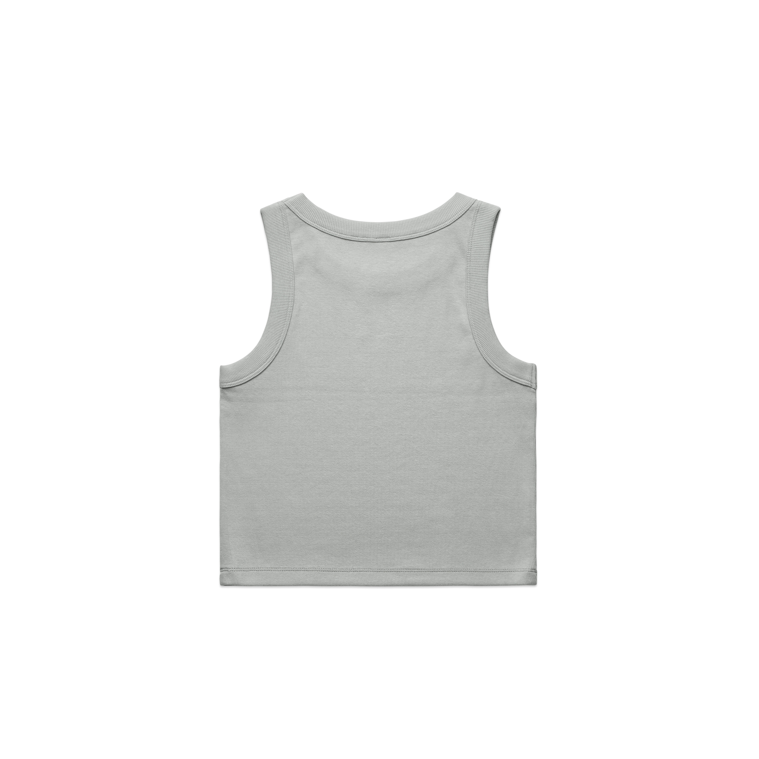 Wo's Organic Rib Crop Tank | 4064G