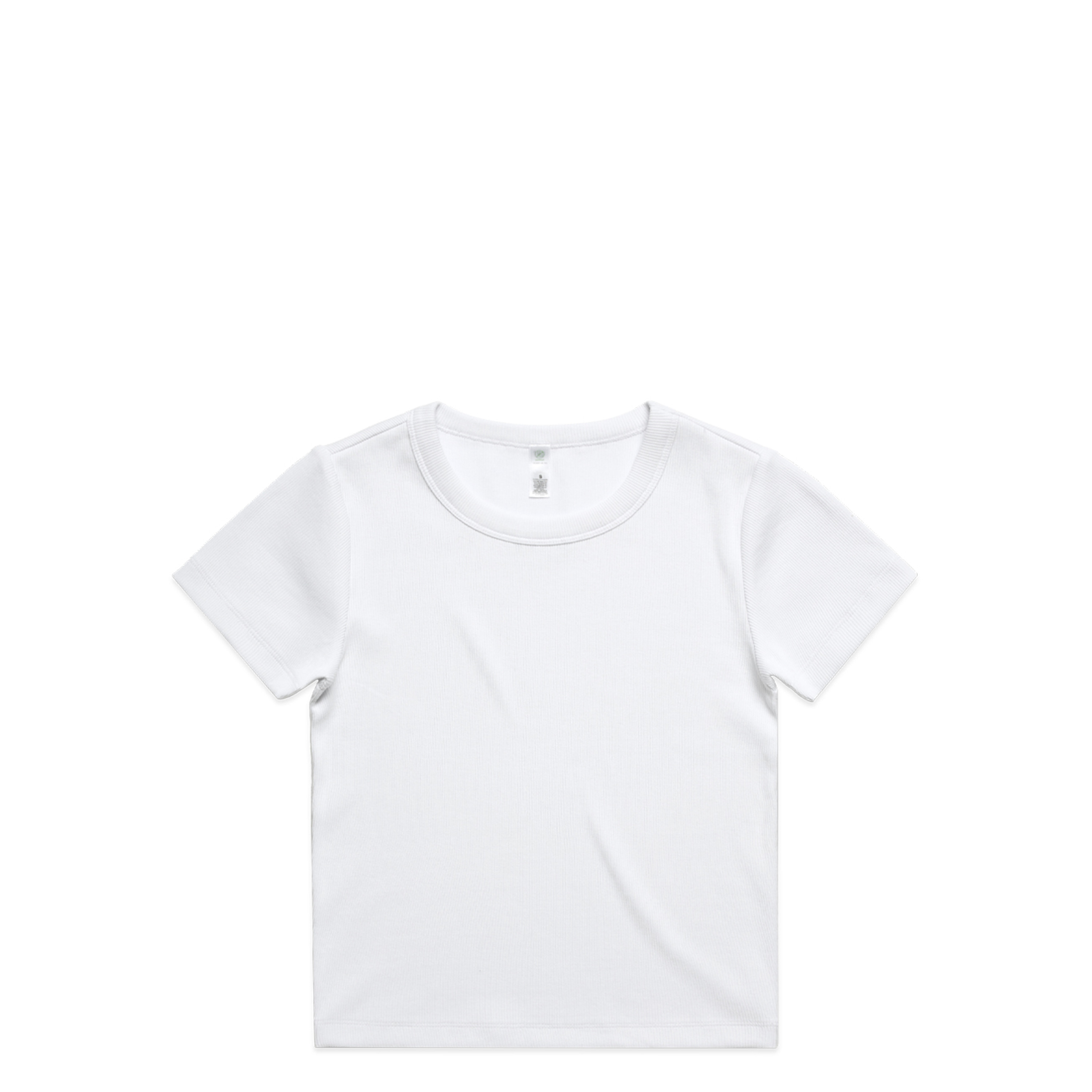 Wo's Organic Rib Tee - 4092G