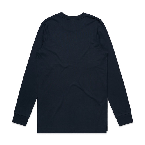 base-l/s-tee-navy-back