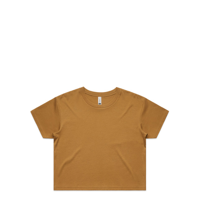 Tシャツ・カットソー No.1217 dollar crop half T (3color) 4062_CROP_TEE_CAMEL_THUMB__802