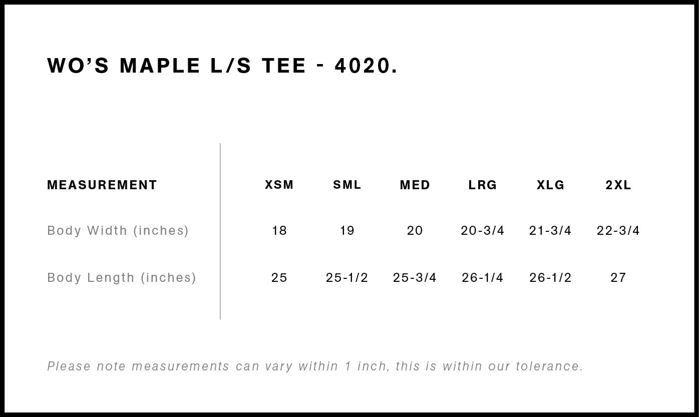 Wo's Maple L/S Tee | 4020 10
