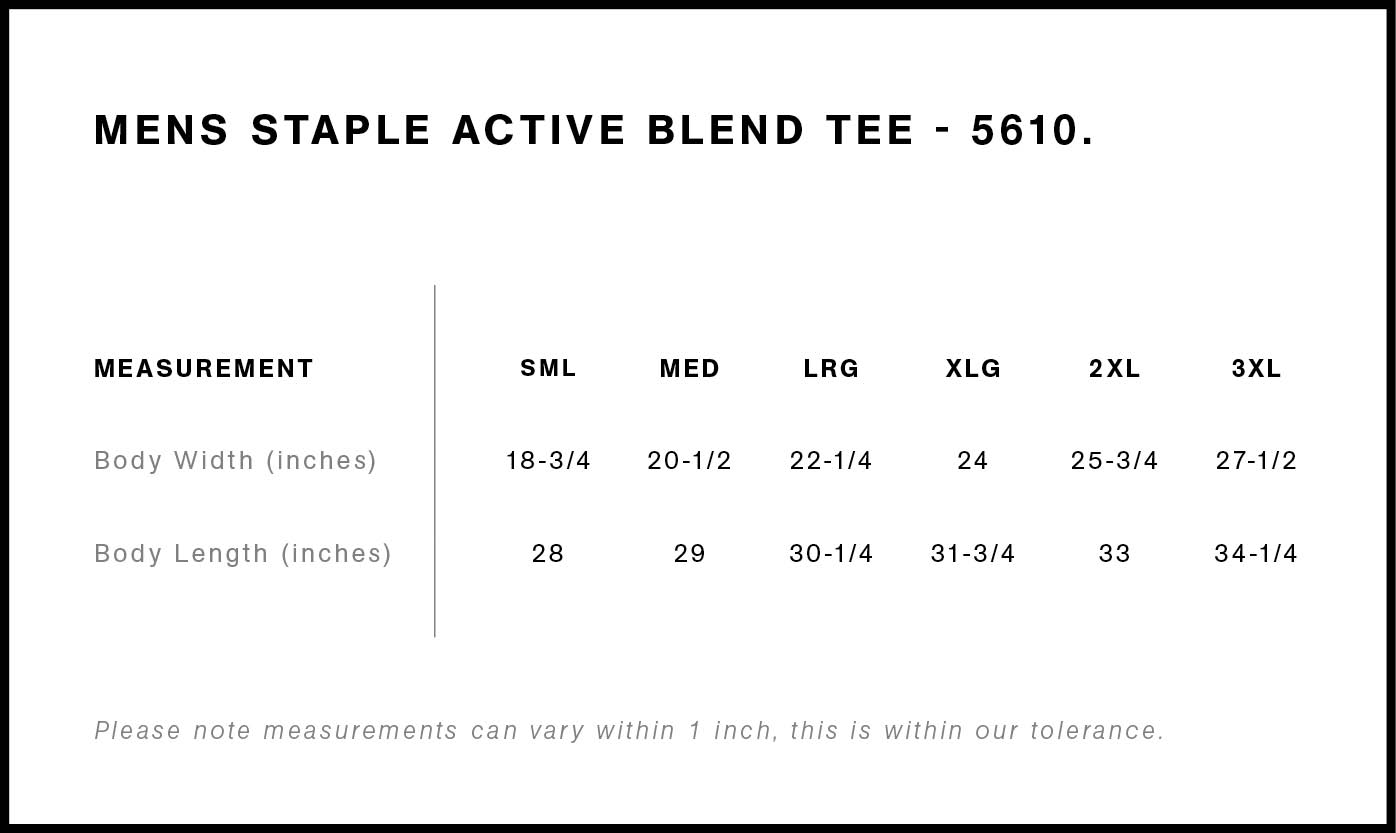 Staple Active Blend Tee | 5610 27