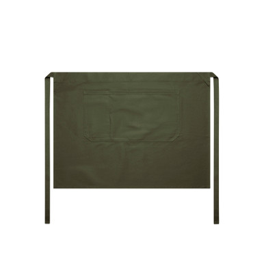 AS Colour 1083 Carrie Half Apron Army product view for custom printing