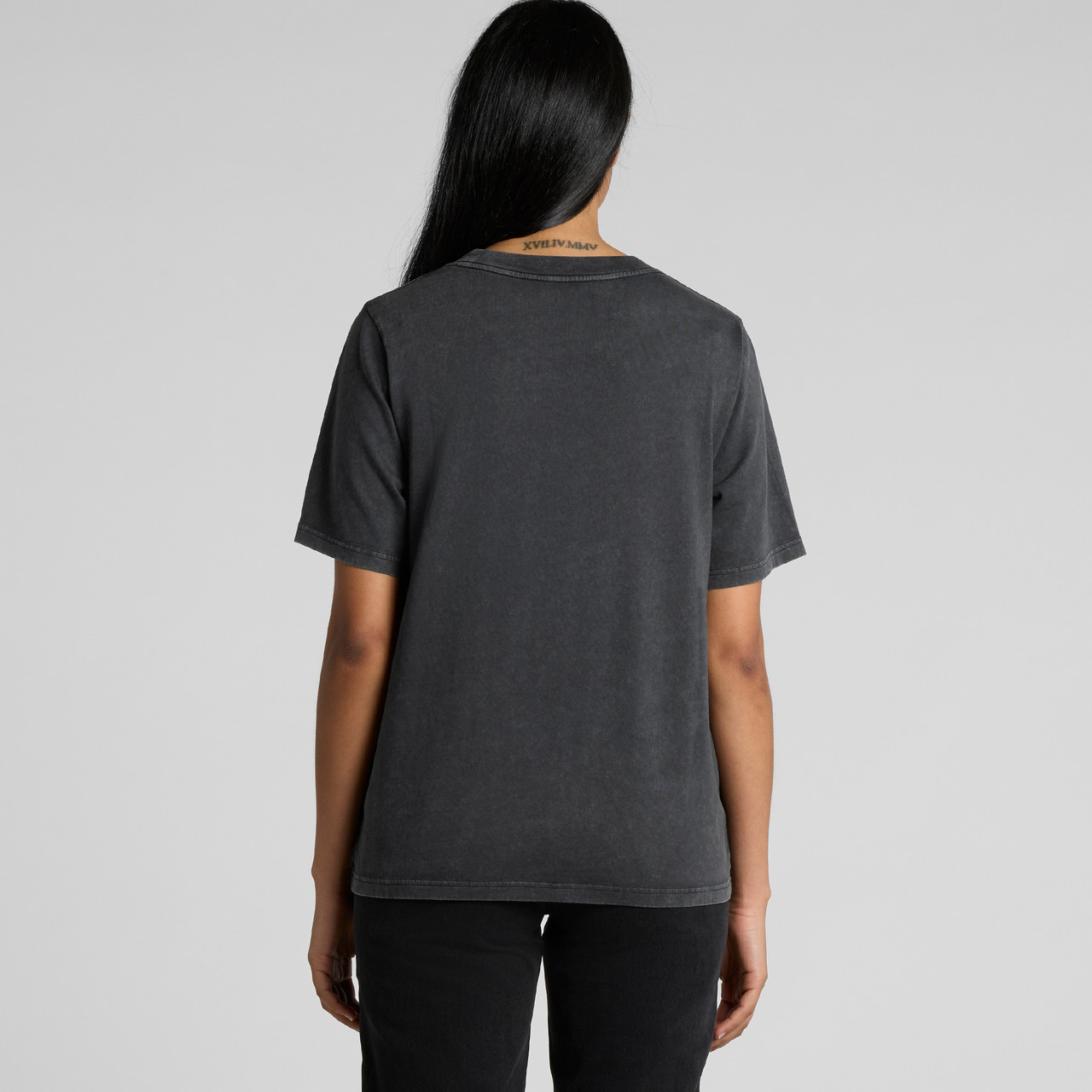 Wo's Stone Wash Heavy Tee | 4085 28