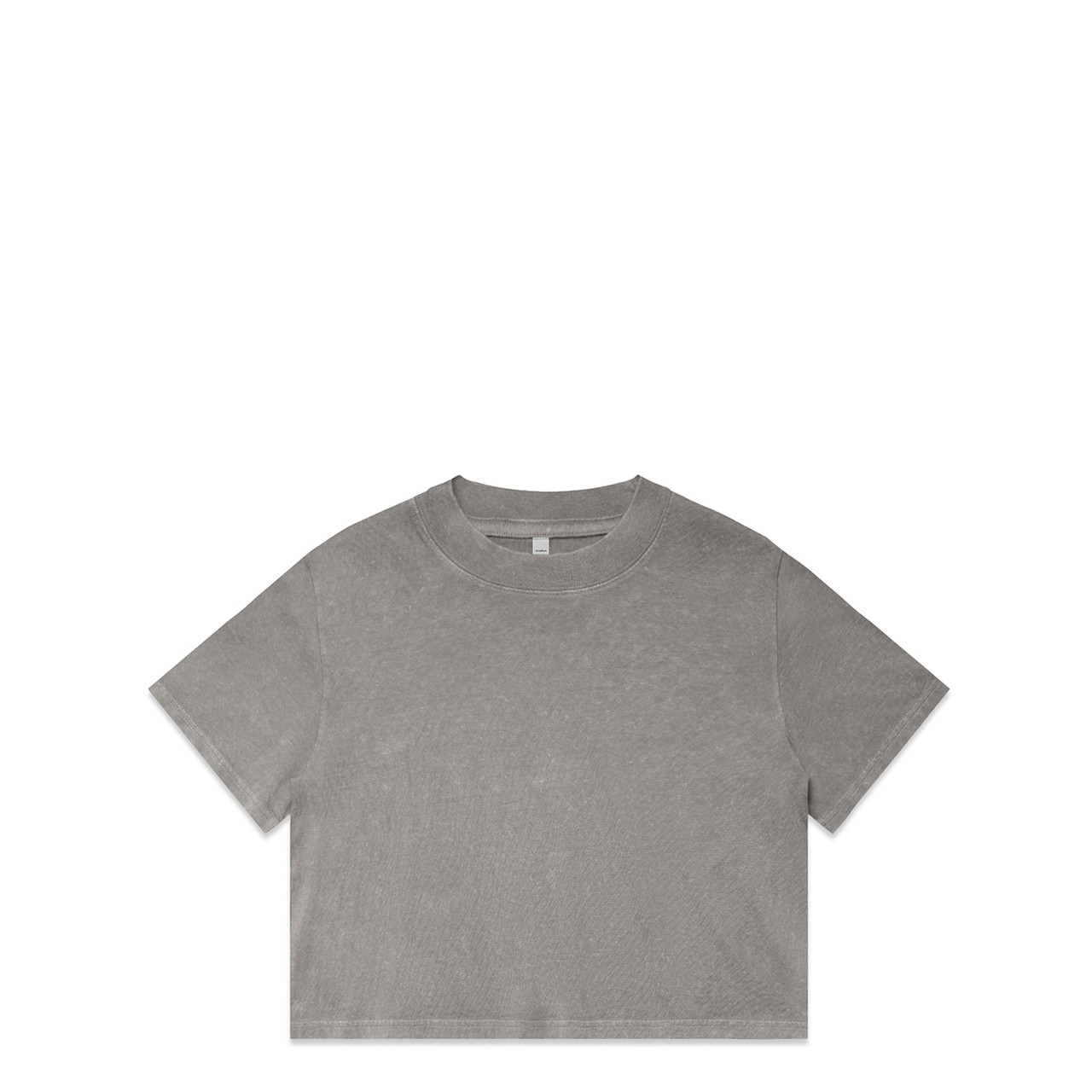 Wo's Stone Wash Heavy Crop | 4086 23