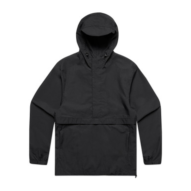 AS Colour 5502 Tech Windbreaker Black product view for custom printing