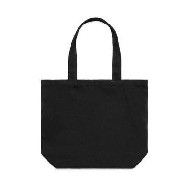 AS Colour 1002 Shoulder Tote Black product view for custom printing