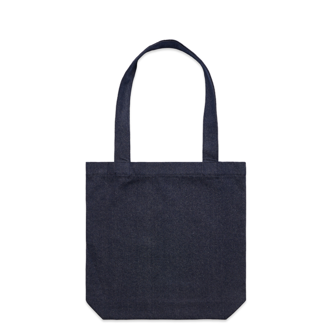 Carrie Denim Tote | 1012, custom tote bag with logo imprint 3