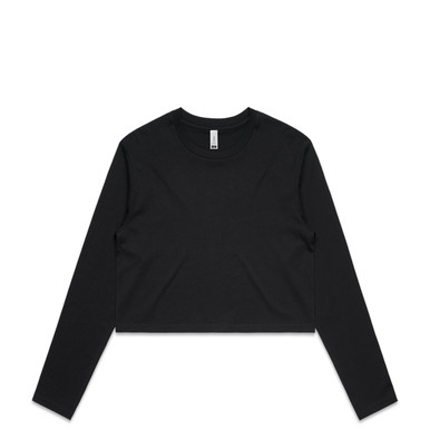 AS Colour 4058S Wo's Crop L/s Tee