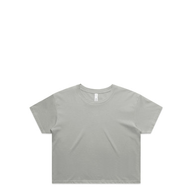 【COOR】 Damaged crop t-shirt / 追跡付 Wo's Crop Tee | 4062 - AS Colour US