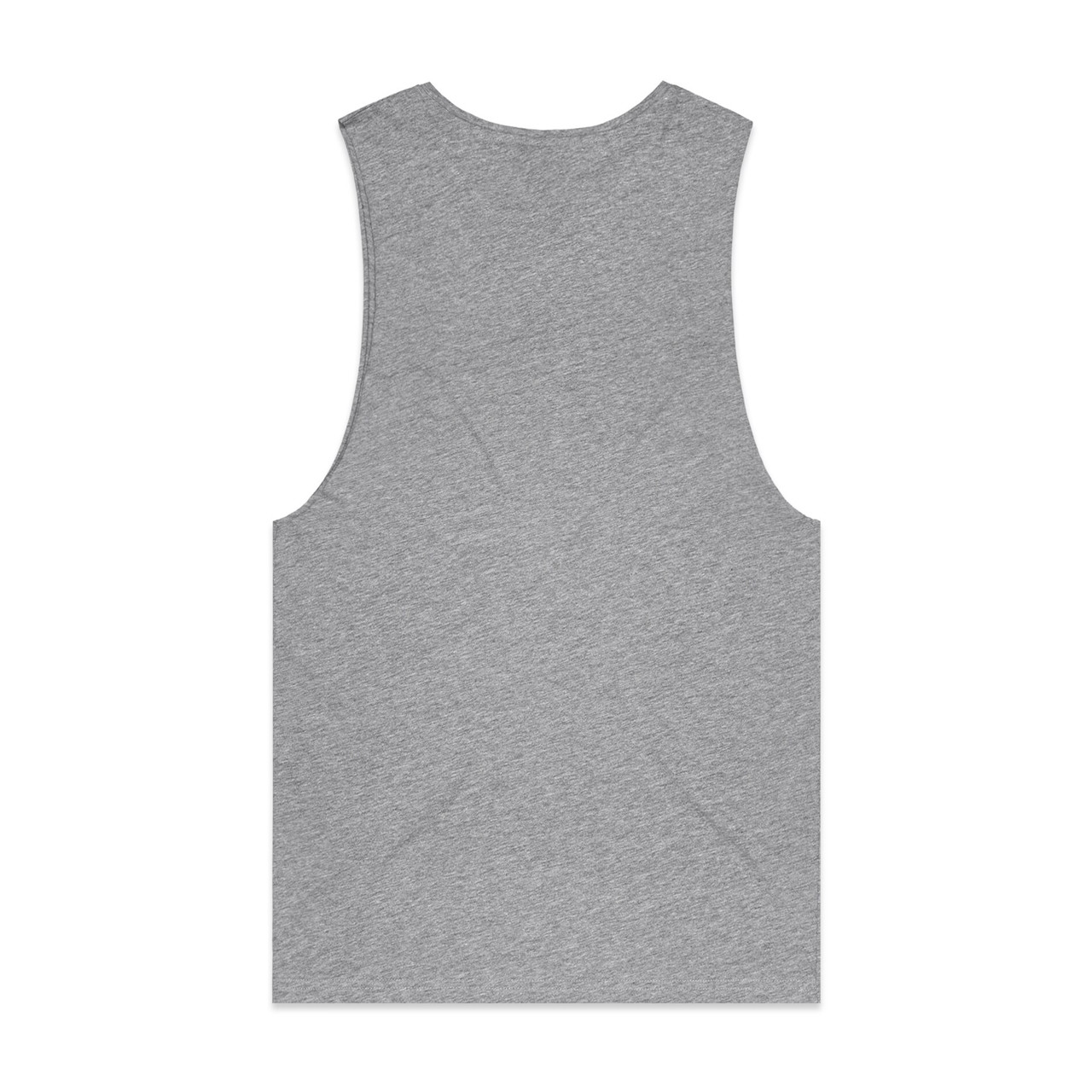 AS Colour 5025 Barnard Tank Athletic Heather back view for custom printing