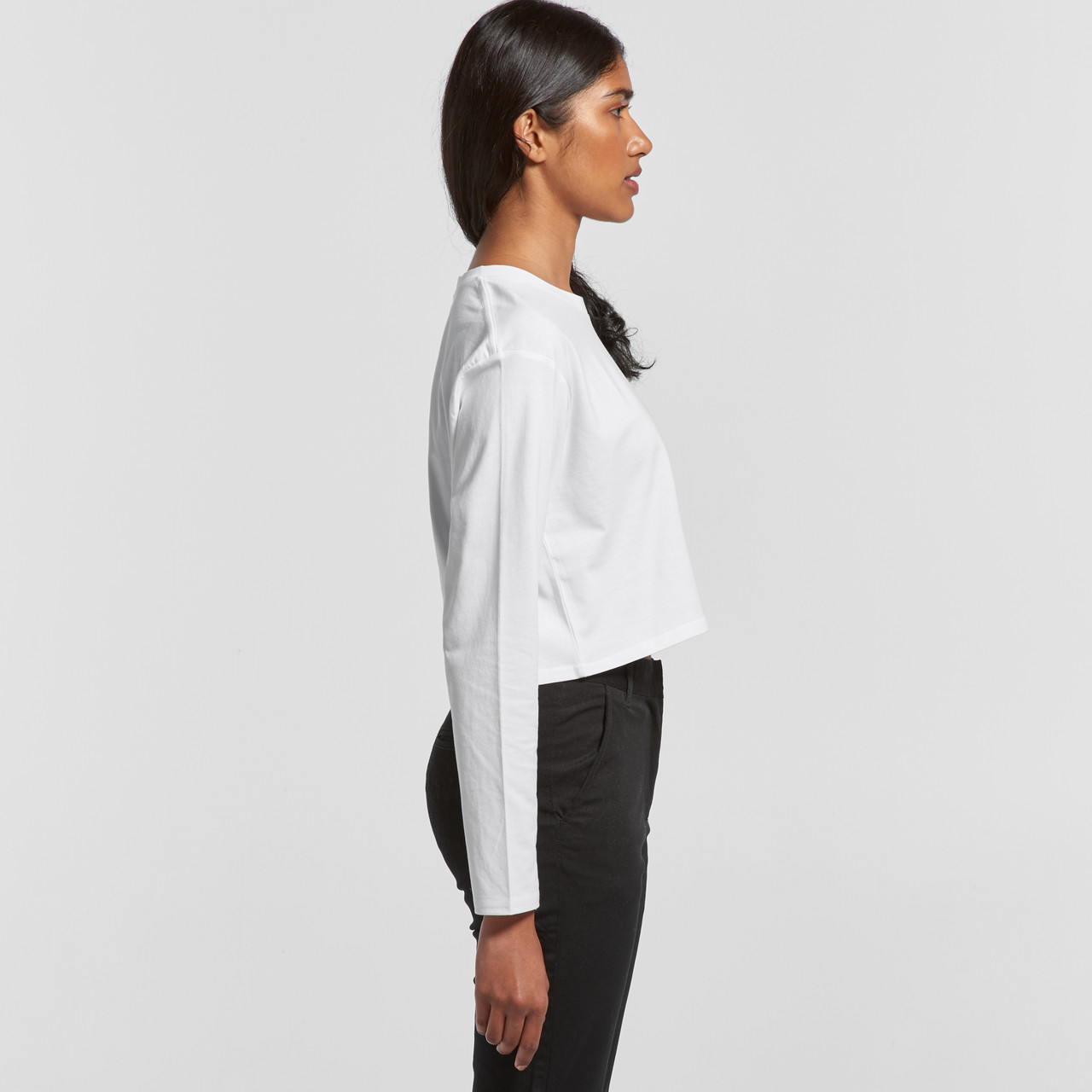 Wo's Crop L/S Tee | 4058 31
