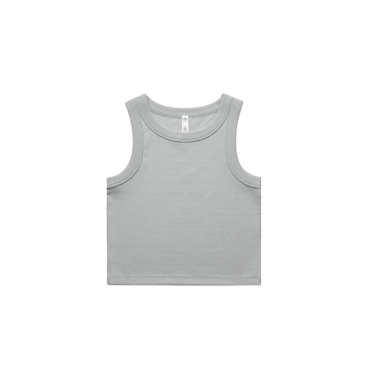 Wo's Organic Rib Crop Tank | 4064G 54
