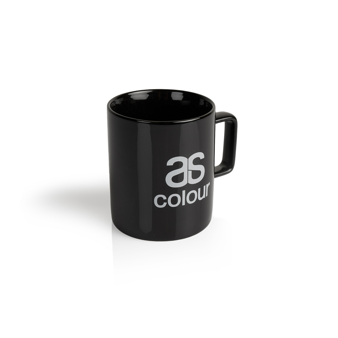 AS Colour 1500 ASC Coffee Cup Black front view for custom printing