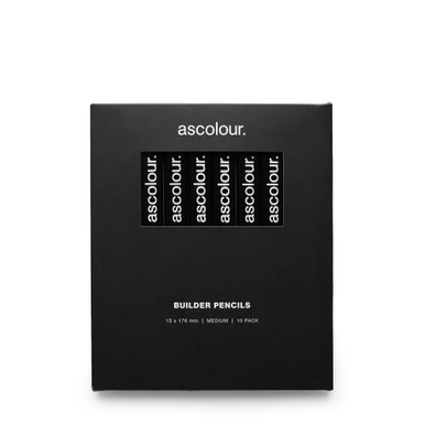 AS Colour 1508 ASC Builders Pencil 10 Pack Black product view for custom printing