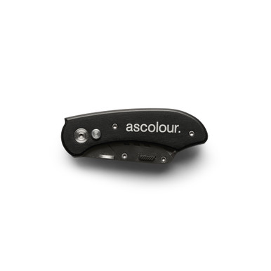 AS Colour 1509 ASC Utility Knife Black product view for custom printing