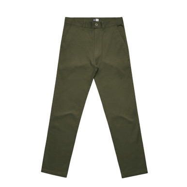 AS Colour 5930 Straight Pants Army product view for custom printing
