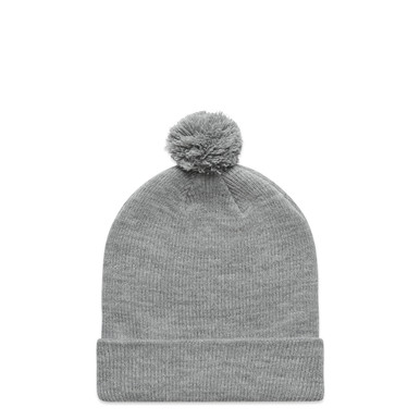 人気便利グッズ 1124_POM_POM_BEANIE_GREY_MARLE 帽子