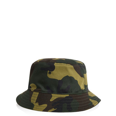 1117C Camo Bucket Hat | Rebrandable Hats/Caps | AS Colour