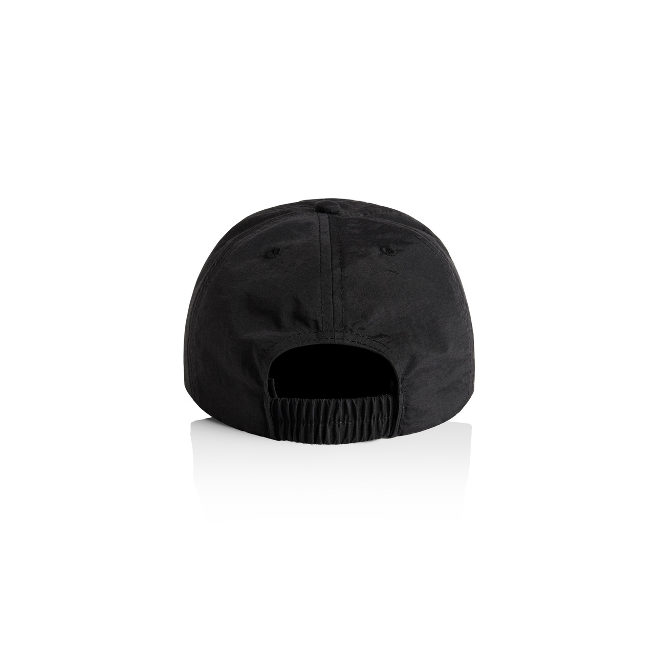 AS Colour 1129 Surf Kids Cap Black back view for custom printing