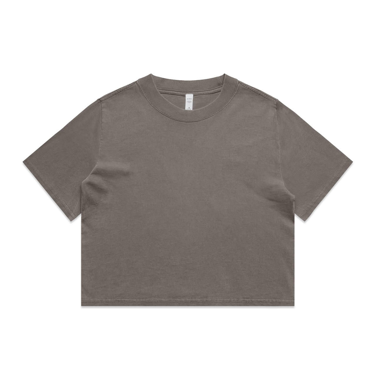 Wo's Heavy Faded Crop Tee | 4089 35