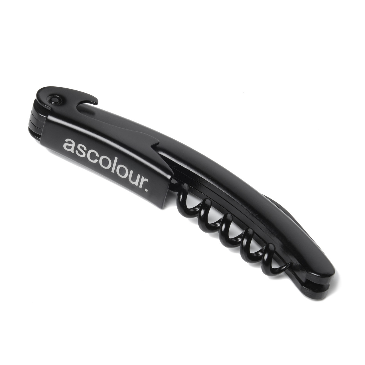 AS Colour 1522 ASC Corkscrew Black front view for custom printing