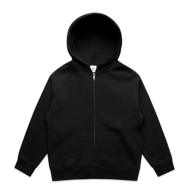 【YOURNUS】Pororo Padding Hood Zip-Up 3039_YOUTH_RELAX_ZIP_HOOD_BLAC
