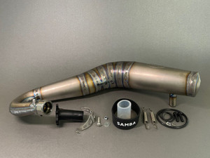 Samba Losi Big Belly Titanium Pipe Set Samba Losi Big Belly Titanium Pipe Set