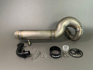 Samba 8 Traxx S Titanium Pipe Set Samba 8 Traxx S Titanium Pipe Set