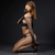 Video of photoshoot detail showing shiny bodystocking with hood and gloves Valkryie | Pearl & Poseidon