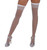 Lyssa striped band sheer thigh high stay up stockings | Pearl & Poseidon
