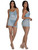 Ardeste oil shine sheer nylon cami strap mini dress | Pearl & Poseidon