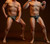 Damian mens shiny chest high pantyhose with male trunk | Pearl & Poseidon