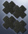 Exotique glitter pasties X shape adhesive covers set of 4 | Pearl & Poseidon