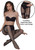 Octavia shiny garter look pantyhose | Pearl & Poseidon
