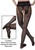 Nefertiti shiny Cuban heel back seam pantyhose | Pearl & Poseidon