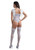 Angelica angel wings glossy sheer nylon tank bodysuit | Pearl & Poseidon