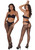 Deidre ultra shiny suspender wrap around pantyhose | Pearl & Poseidon