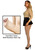 Bordelle glossy semi sheer nylon long sleeve top | Pearl & Poseidon
