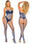 Hecate oil shine bodystocking sleeveless with cami straps | Pearl & Poseidon