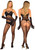 Hecate oil shine bodystocking sleeveless with cami straps | Pearl & Poseidon