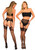 Astrid oil shine thigh high vintage full fashion stockings with novelty back designs | Pearl & Poseidon